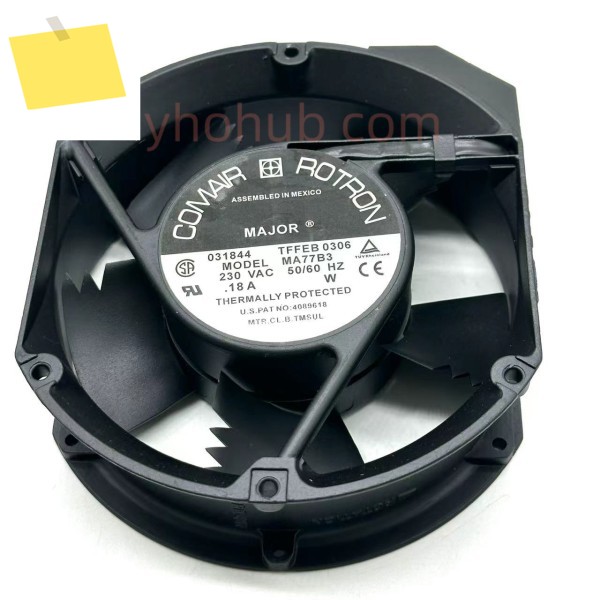 Comair Rotron MA77B3 AC 230V 0.18A 172x150x55mm 서버 냉각 팬 제품 이미지