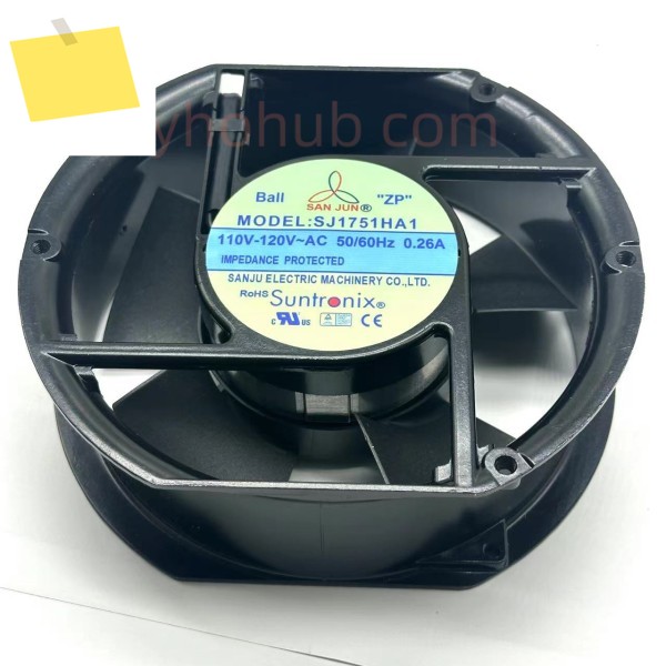 San Jun SJ1751HA1 AC 120V 0.26A 172x150x51mm 서버 원형 팬 제품 이미지