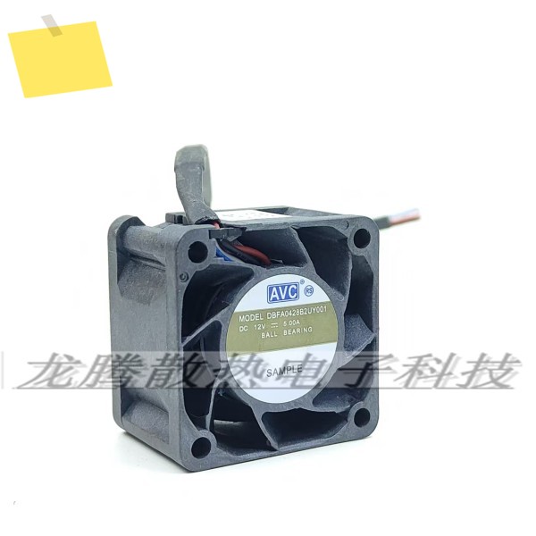 AVC DBFA0428B2UY001 DC 12V 5A 40x40x28mm 4선 서버 냉각 팬 제품 이미지