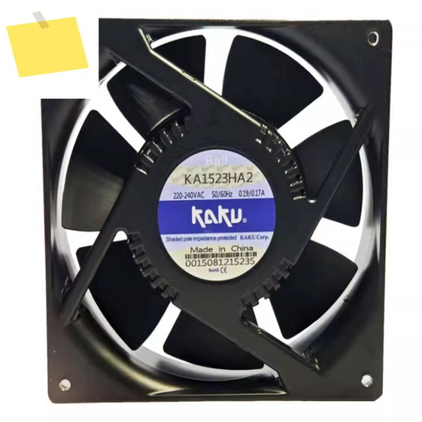KAKU KA1523HA2 AC 240V 0.17A 150x150x38mm 서버 냉각 팬 제품 이미지