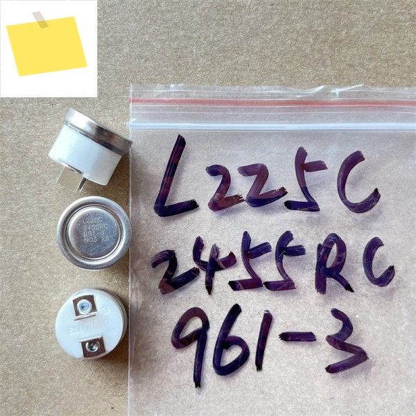 1PCS L225C 961-3 import, thermostat, normally closed degrees, temperature switch, 제품 이미지