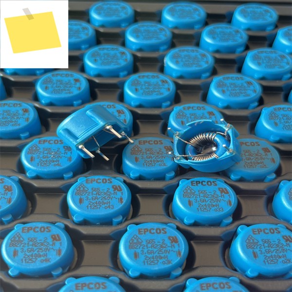 5pcs B82721A2362N1 수입 공통 모드 초크, 필터 400UH 3.6A 제품 이미지