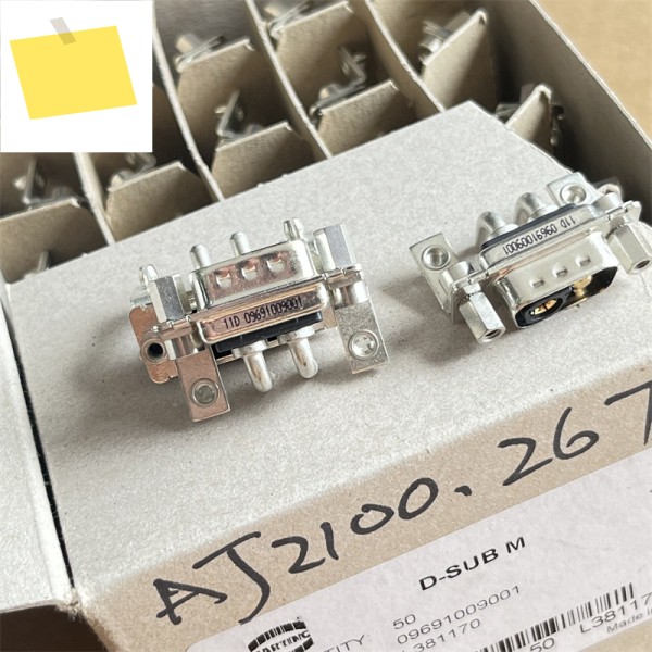 1PCS 09691009001 수입 HARTING D-Sub 하이브리드 터치 포인트 커넥터, , 제품 이미지