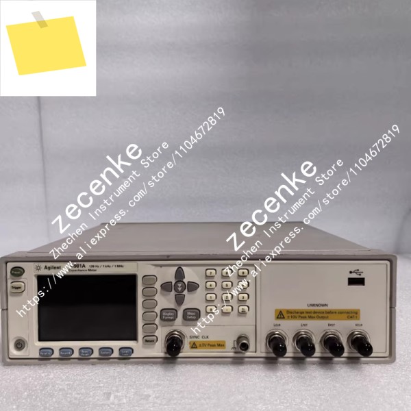 1개 KEYSIGHTAgilent E4981A LCR 미터 커패시턴스 1Mhz, Opt 001 상태 양호하게 테스트됨 제품 이미지