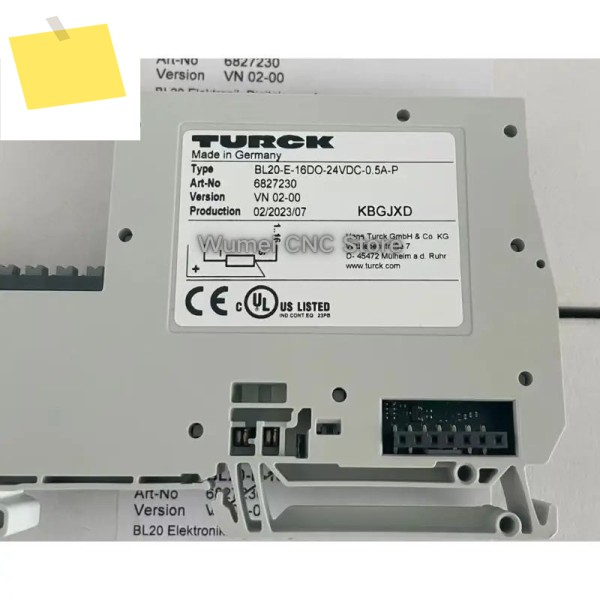 터크 모듈 BL20-E-16DO-24VDC-0.5A-P 6827230 제품 이미지
