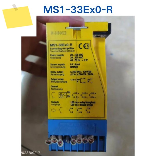 TURCK 릴레이 MS1-33Ex0-R에 대한 중고 테스트 OK 제품 이미지