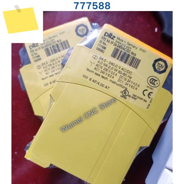 PILZ 릴레이 X4.1P 777588용 새 제품 1개 제품 이미지