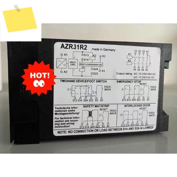 중고 테스트 OK SCHMERSAL 릴레이 AZR31R2-24VDC 1개 제품 이미지