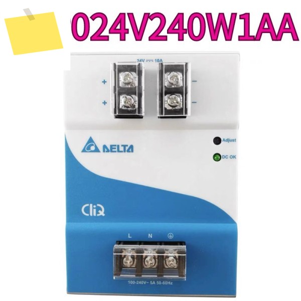 신품 레일 전원 공급 장치 DRP024V240W1AA. 을 위해 1년 동안 24V10A 보증 제품 이미지