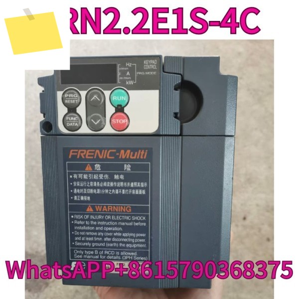 중고 FRN2.2E1S-4C 주파수 변환기 2.2KW380V 테스트 OK 제품 이미지