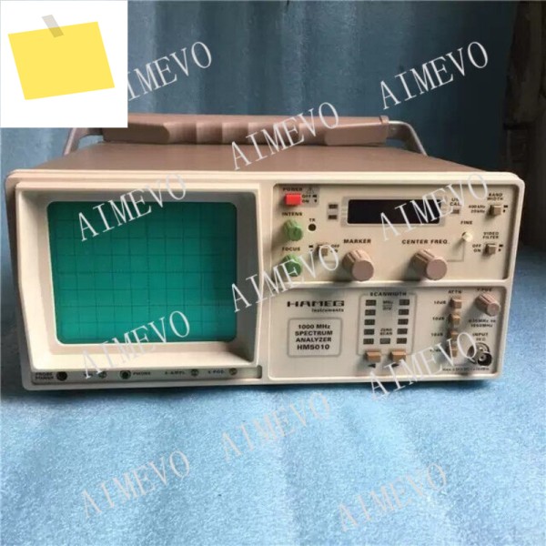 HAMEG HM-5010 1000mhz 0.15MHz-1050MHz스펙트럼 분석기. 제품 이미지
