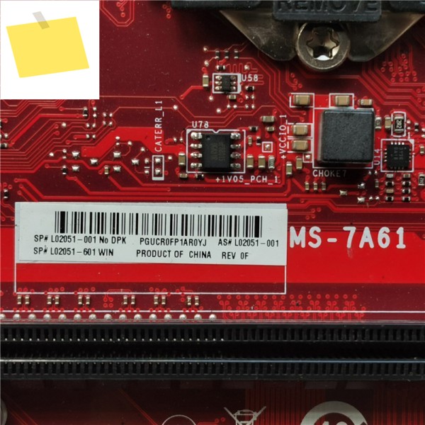 데스크탑 메인보드 OMEN 880-181cn MS-7A61 Z370 L02051-001 완벽 테스트 완료 고품질 제품 이미지