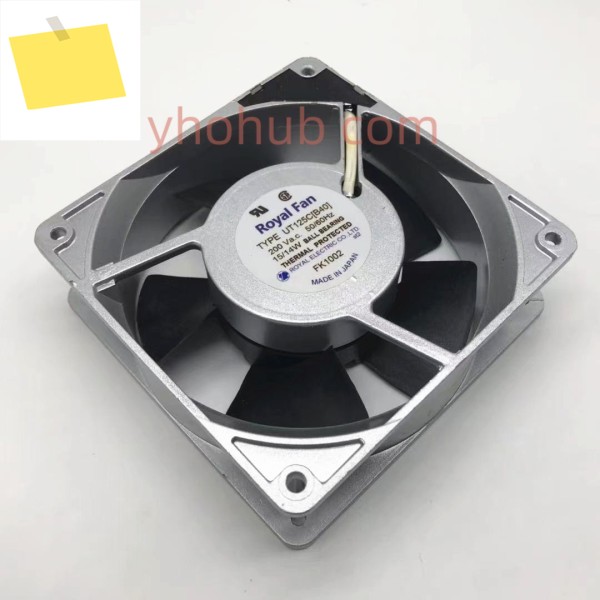 로얄 팬 UT125C 120x120x38mm AC 200V 1514W 서버 냉각 제품 이미지