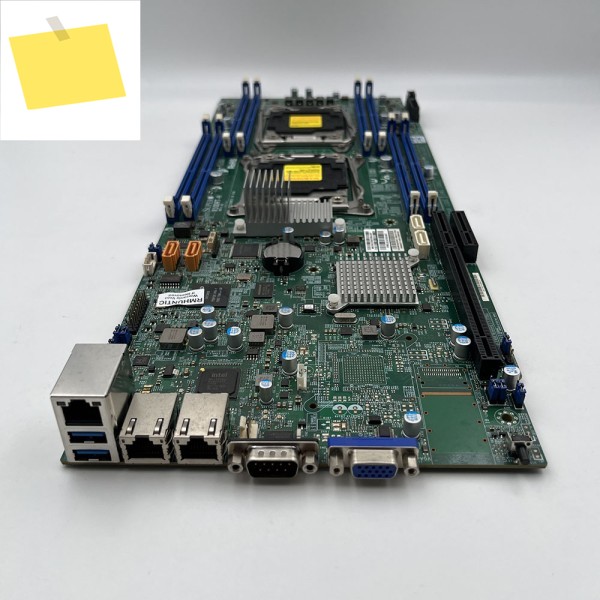 슈퍼마이크로 서버 마더보드용 X10DRT-H 2U 듀얼 소켓 R3LGA2011 E5-2600 v4v3 i350-AM2 포트 GbE LAN DDR4 제품 이미지