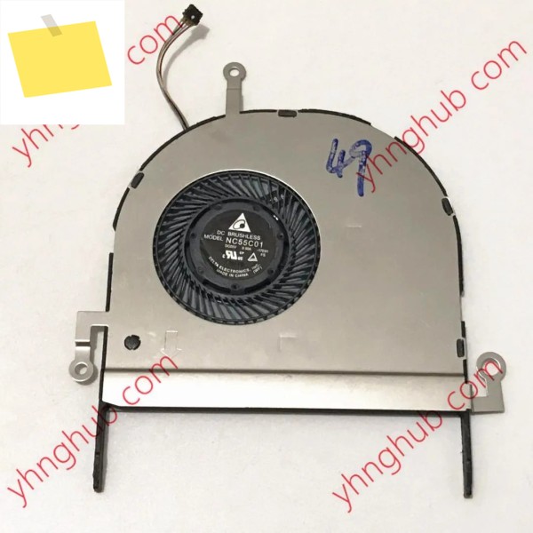 델타 일렉트로닉스 냉각 선풍기, 4 선 서버, NC55C01, 17E01, B9440, DC 5V, 0.80A 제품 이미지