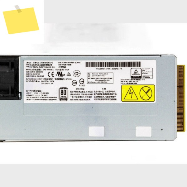 IBM X3550 M5 900W 94Y8148 DPS-900DB A용 전원 공급 장치에 대한 100% 테스트 작동 양호 제품 이미지