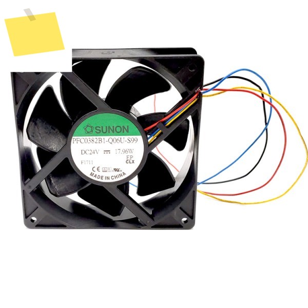 SUNON PFC0382B1-Q06U-S99 DC 24V 17.96W 120x120x38mm 4선 케이스 냉각 팬 제품 이미지