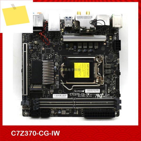 슈퍼마이크로 C7Z370-CG-IW 1151 Z370 M.2 WIFI용 데스크탑 마더보드 제품 이미지
