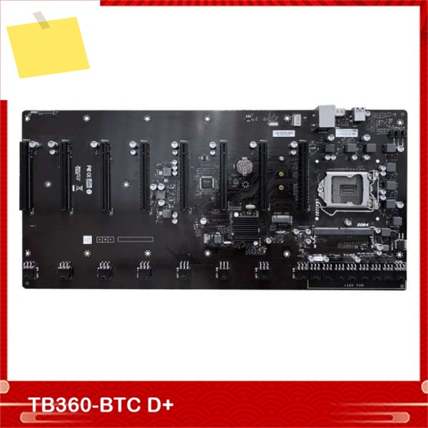 BIOSTAR 전용 마더보드, TB360-BTC D + E-ATX 완벽한 테스트, 좋은 품질 제품 이미지