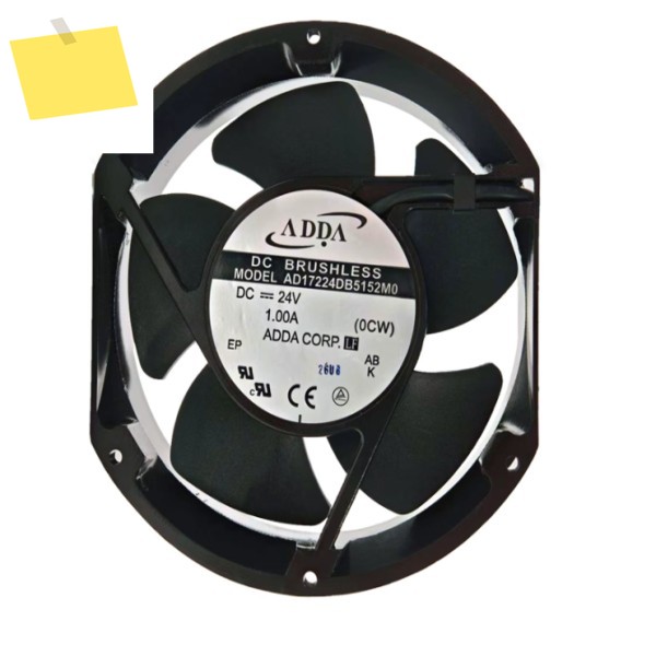 ADDA AD17224DB5152M0 DC 24V 1.00A 172x150x51mm 3선 서버 냉각 팬 제품 이미지