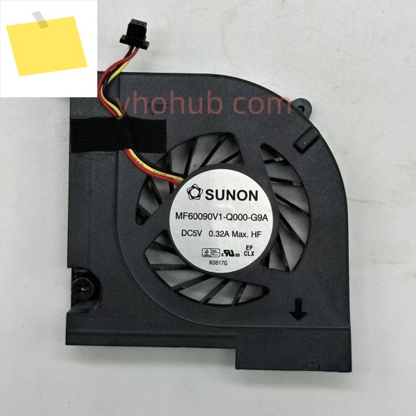 SUNON MF60090V1-Q000-G9A 냉각 선풍기, 3 선 서버, CQ32, DC 5V, 0.32A 제품 이미지