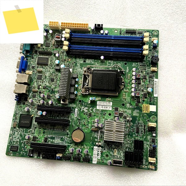 서버 마더보드 X9SCL-F 1155 U-ATX C202 완벽한 테스트 좋은 품질 제품 이미지