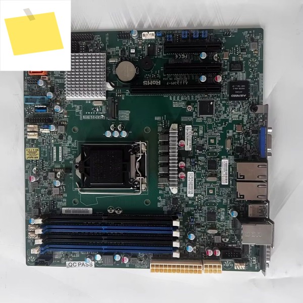 Supermicro 단일 소켓 서버 E3-1200v6v5 M-ATX C236 듀얼 GbE LAN SATA3 1151용 X11SSH-F 산업용 패키지 마더보드 제품 이미지