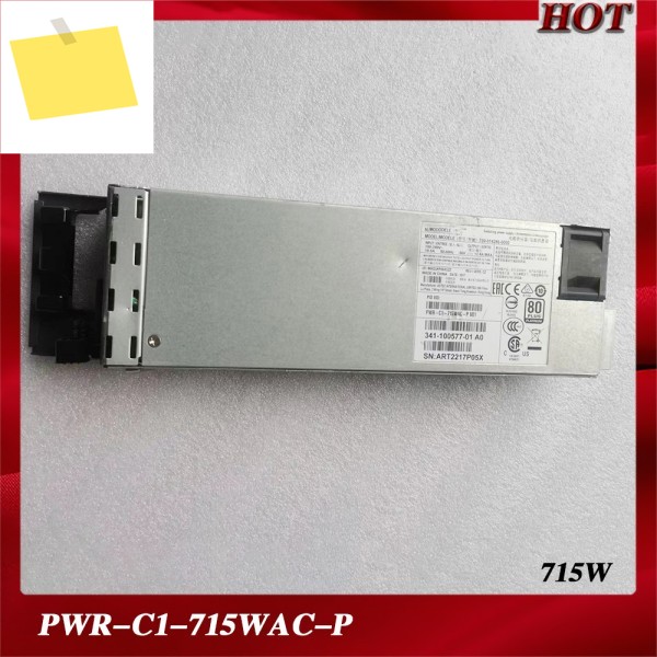715W Catalyst 9300 스위치 전원 공급 장치 PWR-C1-715WAC-P 700-014286-0000 24핀 제품 이미지