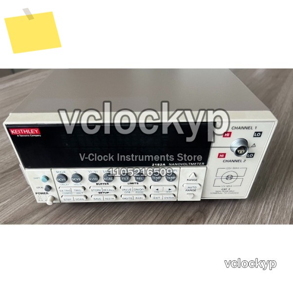1개 새 제품 KEITHLEY 2182A 듀얼 채널 나노전압계 1nV 감도 저잡음 제품 이미지