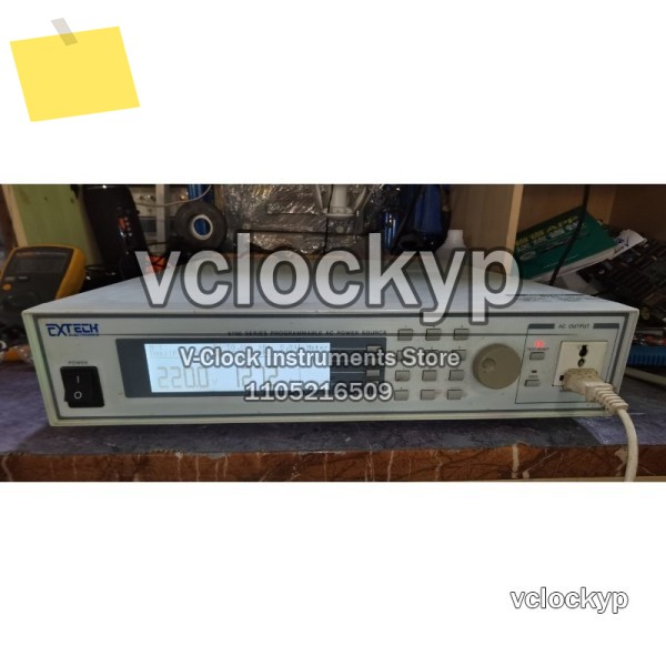 EXTECH 6705 500W 프로그래머블 AC 리니어 주파수 변환 재생 전력 공급기 양호한 상태로 테스트 완료 제품 이미지