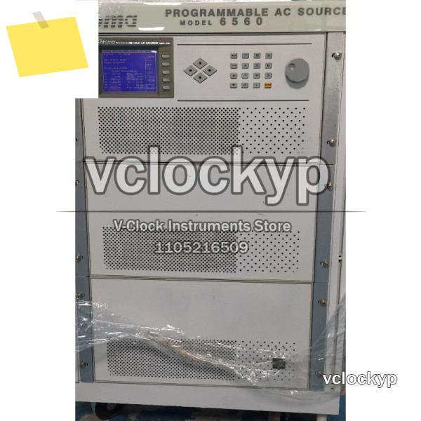1Pc CHROMA 6560 6KVA 프로그래밍 가능 AC 전원 공급 장치 제품 이미지