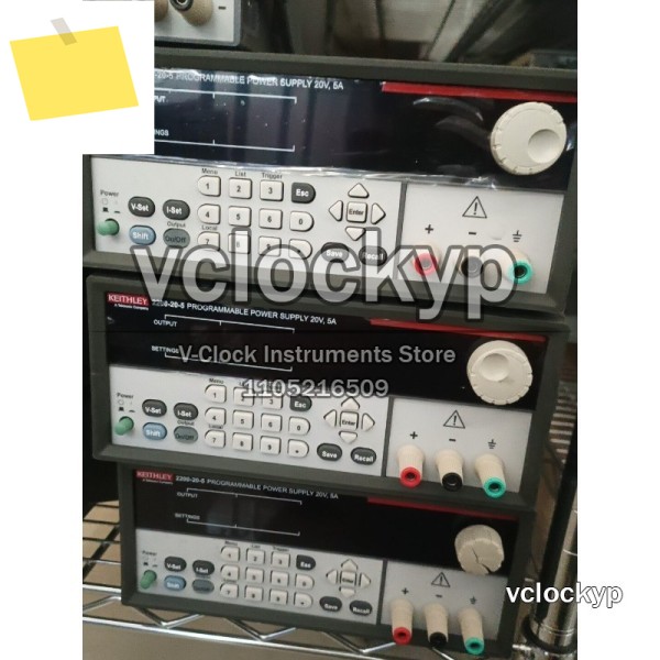 중고 Keithley 2200-20-5 20V 5A 프로그래밍 가능 DC 전원 공급 장치 테스트 완료 제품 이미지