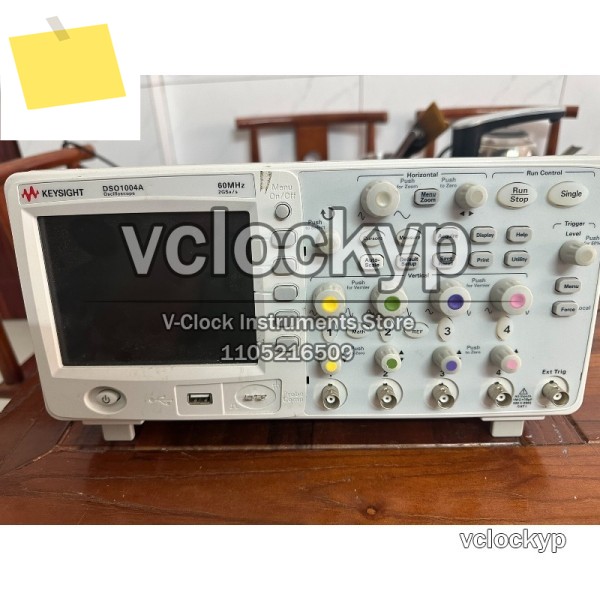 애질런트 테크놀로지스 DSO1004A 디지털 스토리지 오실로스코프 실험실용 60MHz 양호한 상태로 테스트 완료 제품 이미지