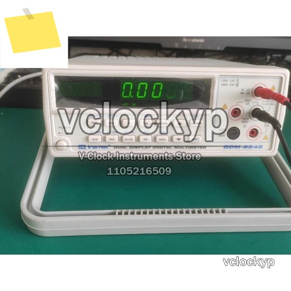 1PCS Gwinstek GDM-8245 듀얼 디스플레이 디지털 멀티미터 양호한 상태로 테스트됨 제품 이미지