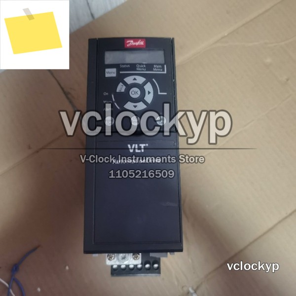 1PCS 신품 Danfoss 134F2973 VLT FC360 1.1kW 1.5HP 3.0A 380‑480V 3‑상 인버터 IP20 패널 판넬 판네루 없음 제품 이미지