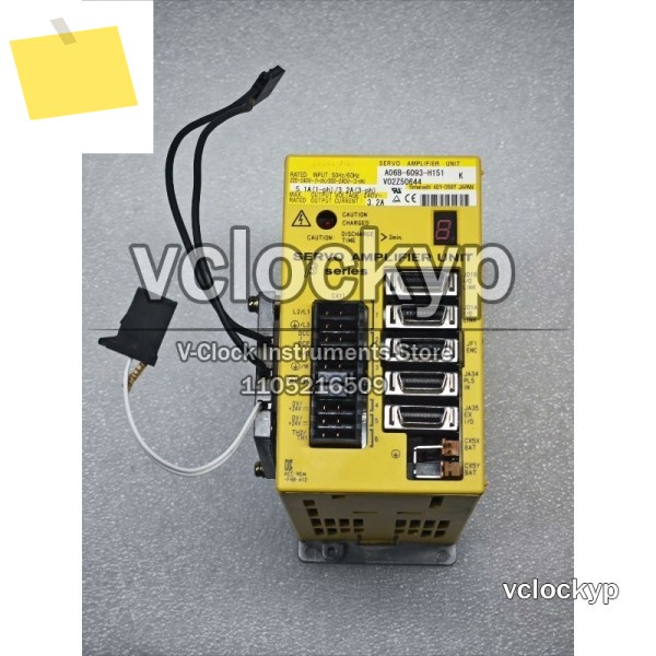 1개 새 제품 A06B-6093-H151 서보 증폭기 SVU-12 IO 링크 3.2A 240V 제품 이미지