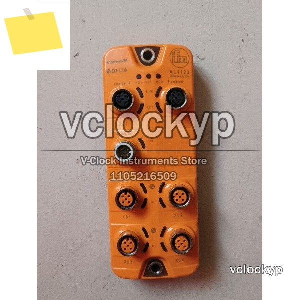1PCS 신품 IFM AL1120 IO-Link 마스터 4 포트 EtherNetIP 인터페이스 IP67 8DI 4DO 20-30VDC M12 제품 이미지