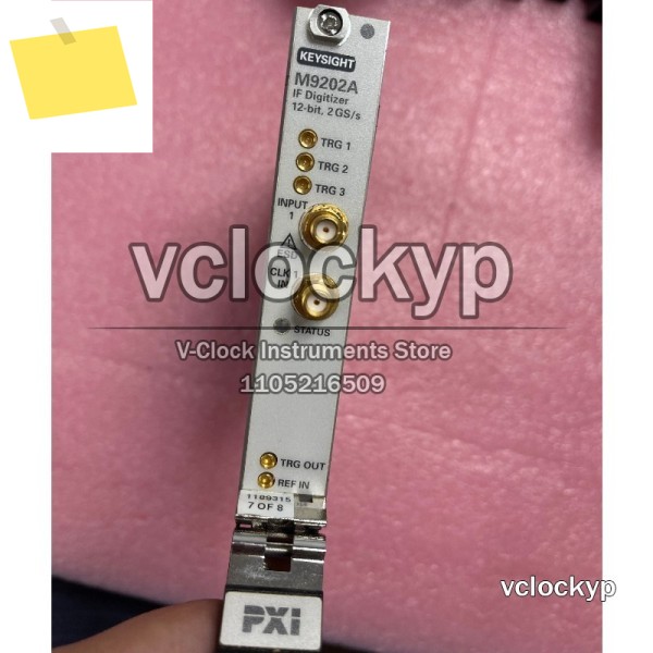 애질런트 M9202A PXIe 12비트 광대역 IF 디지타이저 Opt 701, DDC, F02, M05 양호한 상태로 테스트 완료 제품 이미지
