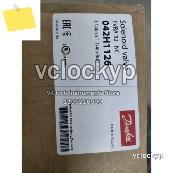 1개 새 제품 DANFOSS EVRA32 042H1226 제품 이미지