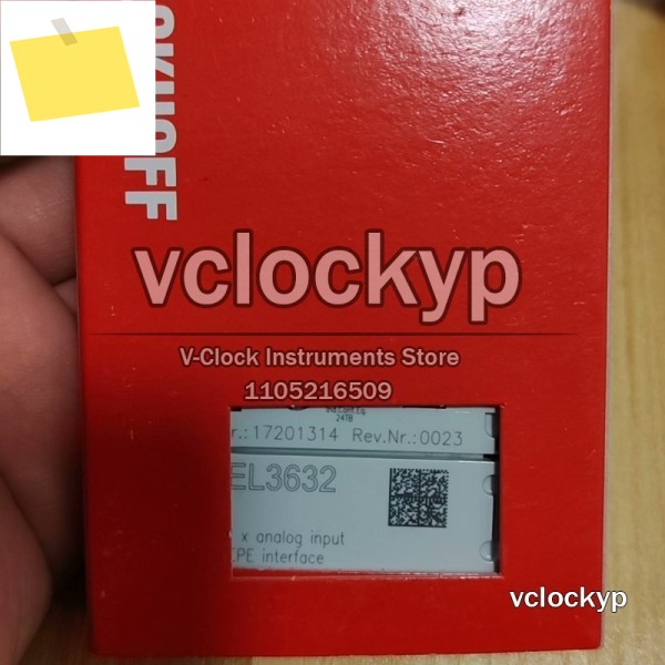 1PCS BECKHOFF EL3632 2xanalog 입력. 새 상품 상자 포장 제품 이미지