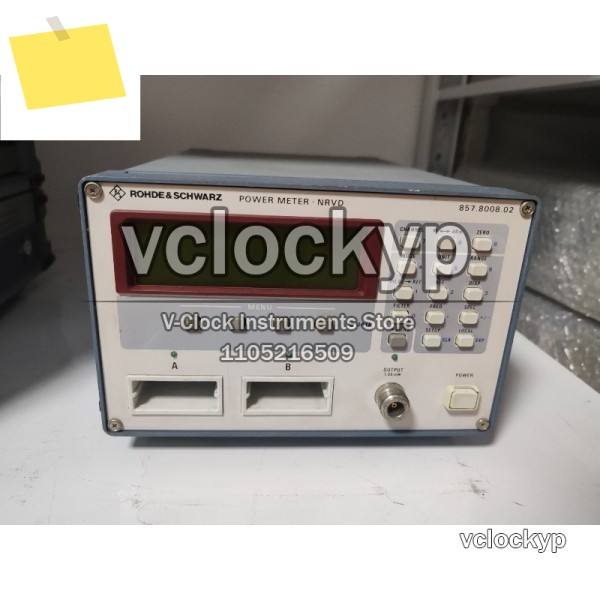 1개 R&S ROHDE&SCHWARZ 파워 미터 NRVD 857.8008.02 양호한 상태로 테스트 완료됨 제품 이미지