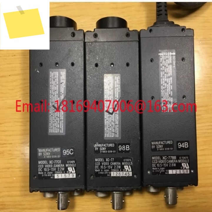 중고 테스트는 1pcs에 적합합니다- XC-77 산업용 카메라 제품 이미지