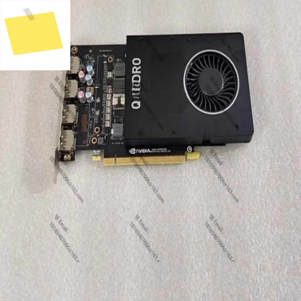 1pcs 용- P2200 전문 그래픽 카드 5G 비디오 메모리 4K 멀티 스크린 UGCAD3D 렌더링 모델링 디자인 제품 이미지