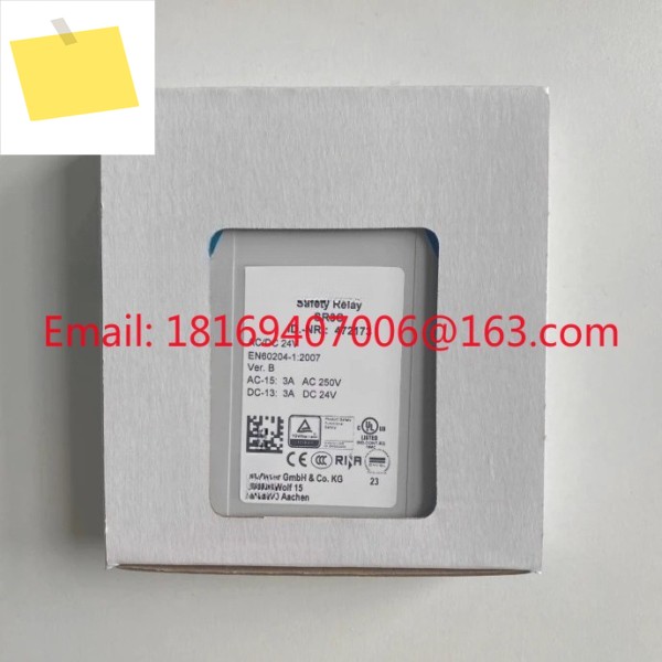 1pcs-독일 수입 안전 릴레이 SR3C24V 주문 번호 472173 제품 이미지