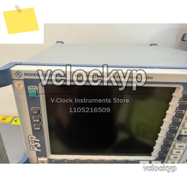 로드앤슈바르츠 FSP7 Opt. B4 스펙트럼 분석기 9kHz~7GHz 제품 이미지