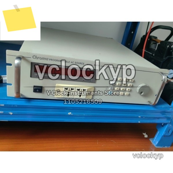 1PCS Chroma 6404 프로그래밍 가능 AC 소스는 양호한 상태로 테스트되었습니다. 제품 이미지