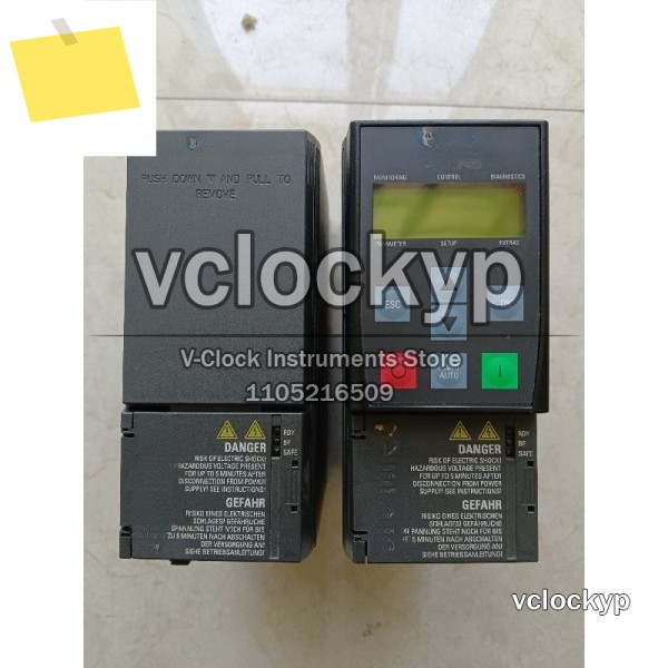 1개 새 제품 6SL3210-1KE11-8AP0 SINAMICS G120C 0.55kW 인버터 PROFIBUS DP STO 제품 이미지