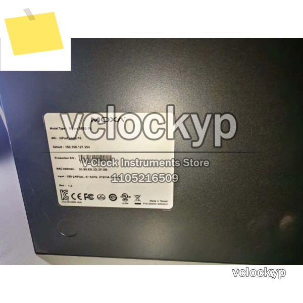 1개의 신품 Nport5650-16CN V1.4.1 직렬 포트 장치 네트워킹 서버 제품 이미지
