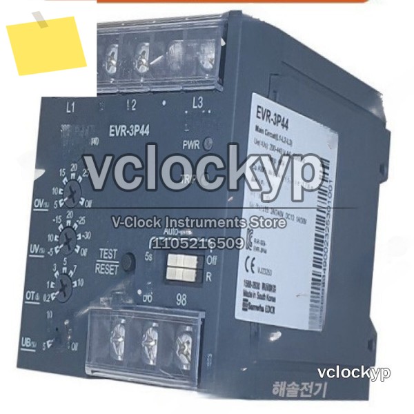삼화 EVR-3P44 전자식 전압 계전기 3P AC UV 140~440V 제품 이미지