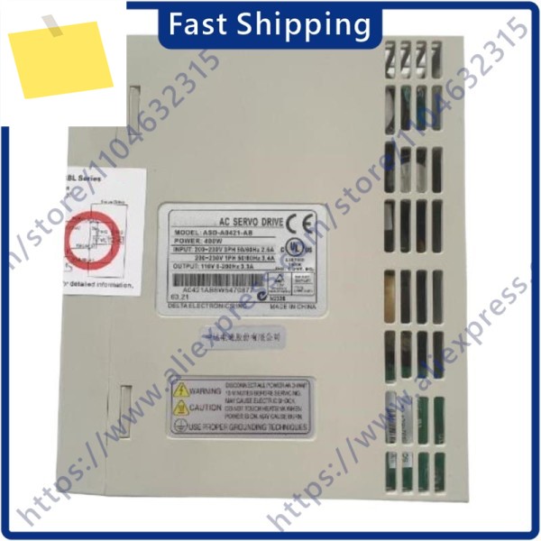 자동 산업용 400W AC 서보 드라이버 ASD-A0421-AB 100-230VAC 사용 제품 이미지
